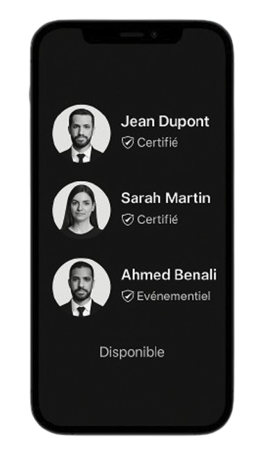 Agents certifiés